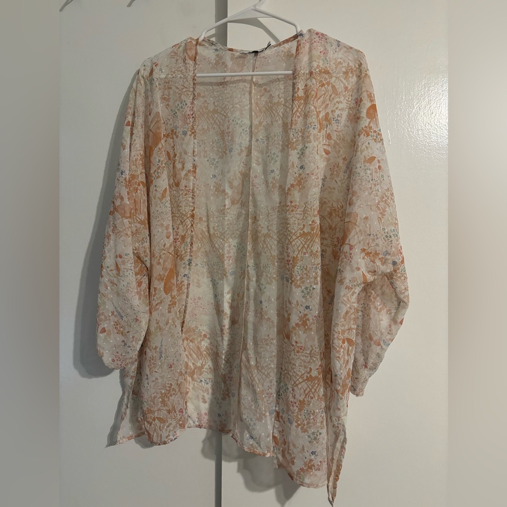 Floral kimono